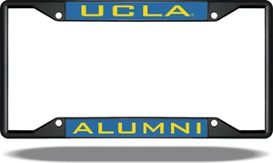 Marco de matrícula negro UCLA EXUMNI - Imagen 1 de 1