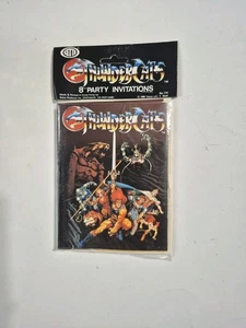 NEW!! Thundercats 8 Pack Party Invitations 1985 Betta New Old Stock Sealed - Picture 1 of 2