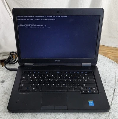 DELL LATITUDE E5440 Laptop Core I5-4310U 4GB SEE NOTES - Image 1 of 4