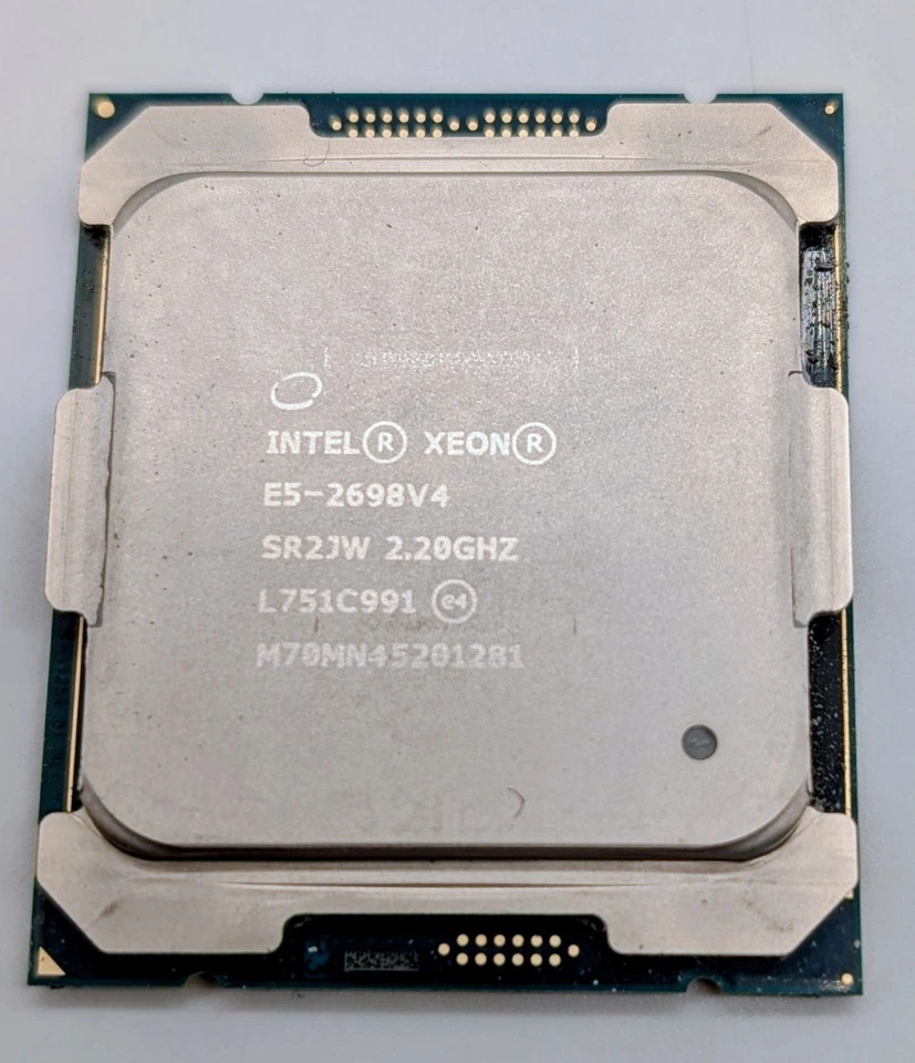 Intel SR2JW XEON E5-2698V4 20 CORES 2.20GHz 135W CPU Processor - Image 1 of 1