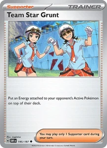 4x Playset Team Star Grunt Uncommon SV03: Obsidian Flames 195/197 NM FREE SHIP - Bild 1 von 1