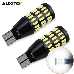 T15 W16W 921 Reverse Car Bulbs LED Xenon Canbus Error Free Parking White Light - Picture 1 of 21