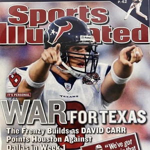Sports Illustrated 19. August 2002 War For Texas David Carr - Bild 1 von 8