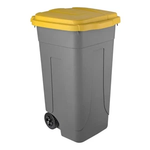 Bin Papierkorb Instrumententische Ottanta Grau/Gelb 80 Lt - Bild 1 von 1