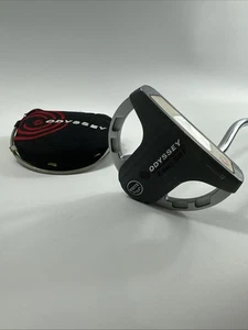 Odyssey putter da golf SRT a 2 sfere in acciaio bianco 35 pollici con copricapo RH - Foto 1 di 13