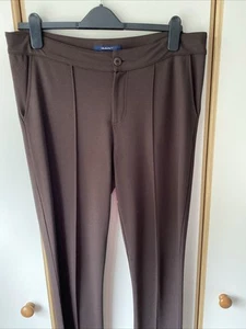 Ladies Brown Trousers - L From Gant (16) - Picture 1 of 9