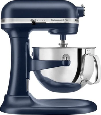 KitchenAid KSM55SXBXIB 5,5 cuartos de galón soporte elevador mezclador tinta azul oscuro ayuda de cocina Foto 1 de 3