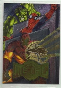 Tarjetas metálicas Fleer Marvel 1995 (elige una tarjeta y completa tu conjunto) - Imagen 1 de 100