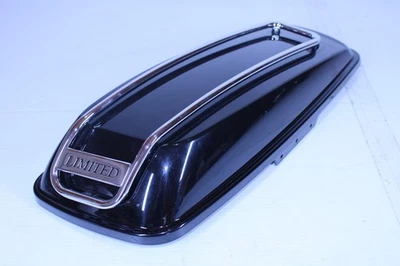 2014 Harley Davidson Ultra Limited Touring OEM Black Left Saddlebag Lid Cover - Image 1 of 4