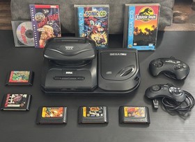 Sega Genesis + Sega CD + Sega 32X Complete System Bundle &ndash;Fully Tested & Working