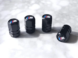 BMW Motorsport "M" Logo Valve Caps - Picture 1 of 1