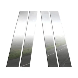 4Pc Chrome Pillar Post Trim for 2006-2011 Cadillac Dts - Picture 1 of 3
