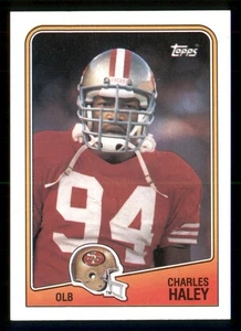 Topps #52 1988 - Charles Haley - San Francisco 49ers - Imagen 1 de 2