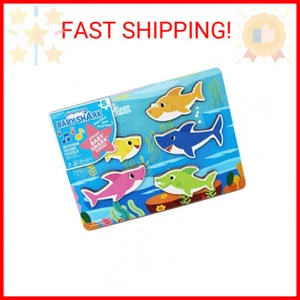 Pinkfong Baby Shark Musical Wood Sound Puzzle- Plays Song | Baby Shark Toys | To - Picture 1 of 2