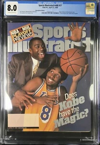 ⭐️Sports Illustrated April 27 1998 - Kobe Bryant First Cover - NO LABEL CGC 8 ⭐️ - Picture 1 of 2