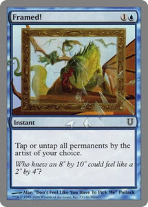 4 Framed! 4x x4 - LP - Unhinged - SPARROW MAGIC mtg - Picture 1 of 1