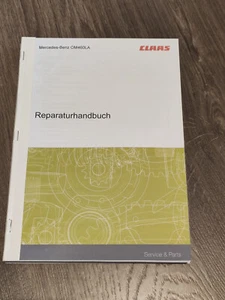 CLAAS MB Mercedes Benz OM460La OM 460 LA MANUAL DE REPARACIÓN MANUAL DE FÁBRICA - Imagen 1 de 6