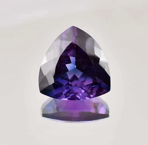 Flawless 6 x 6 MM Natural Bi-Color JAVA PLUM Sapphire Gemstone (GIT Certified) - Picture 1 of 9