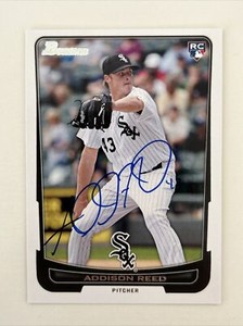 Addison Reed Autographed 2012 Bowman #220 In Person N399