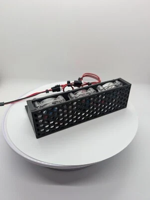 5.25 inch Fan Assembly fits optical drive bay vented hexagon sm. - Image 1 of 4