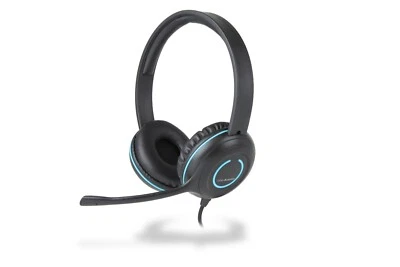 Cyber Acoustics AC-5002 Headset with Unidirectional Mic  - Image 1 of 3