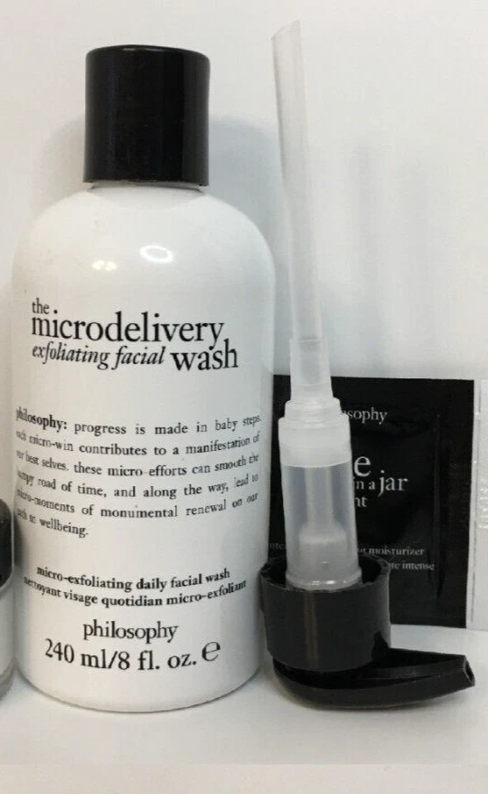 Philosophy THE MICRODELIVERY EXFOLIANTE Lavado Facial 8 OZ y Cuerpo🎁 + Bomba Especial Foto 1 de 4