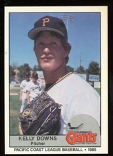 1985 Cramer Sports Card Phoenix Giants KELLY DOWNS RC GIANTS PHILLIES OGDEN UT
