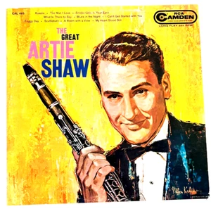 Artie Shaw – The Great Artie Shaw - RCA CAMDEN Record CAL 465 - 12" Vinyl LP - Picture 1 of 4