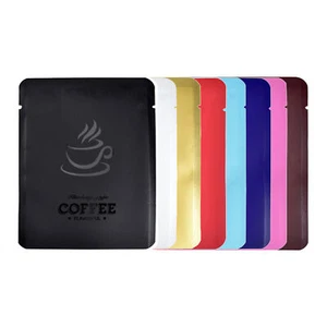 100pcs Aluminum Foil Ear Drip Filter Printing Coffee Packaging Heat Sealing Bags - Picture 1 of 16