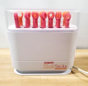 CONAIR Hot Sticks Flexible Bendable Hair Rod Rollers Curlers Pageant Hoco TESTED - Picture 1 of 9