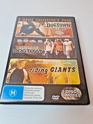Dogtown & Z Boys + Lords of Dogtown + Riding Giants - Region 4 DVD Heath Ledger - Image 1 of 4