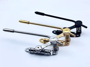 LES TREM II Vibrato Guitar Bridge Gold Tailpiece Tremolo For Les Paul - Picture 1 of 10