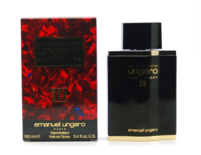 Ungaro III by Emanuel Ungaro 3.4 oz Eau De Toilette Spray for Men "Old Version" - Image 1 of 3