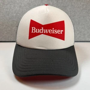Budweiser Trucker Cap Herren Einheitsgröße mehrfarbig Netzrücken verstellbar Druckknopflasche Mütze - Bild 1 von 8