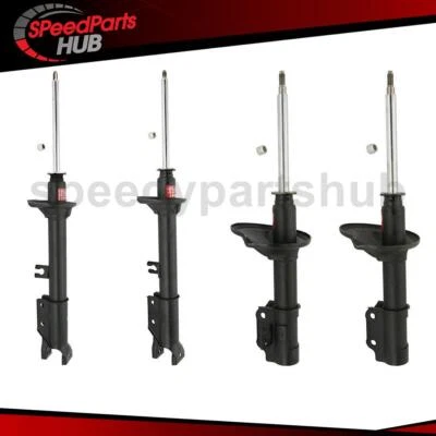 4PCS KYB Front Rear Shock Absorber Assembly For Mazda 323 1.6L FWD 1987-1989 - Image 1 of 4