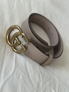 Authentic Nude Rose Gold Women's Gucci Belt - Picture 1 of 7