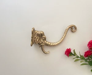 Pflanzgefäß Hänger Handarbeit Messing Antik Design Wandhalterung Laterne Diya Halter - Bild 1 von 5