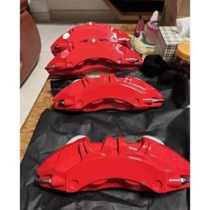 For BMW 1/2/3/4/5/6/7 Series/33I/X1/X3/X5/X7/I4/iX Caliper Cover Aluminum 4Pcs - Picture 1 of 11