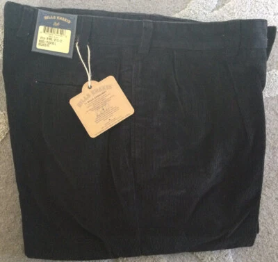 NWT-Bills khakis M1RPL-B11C Size 37 Standard CORDUROY BLACK Extra Long MSRP $165 - Image 1 of 3