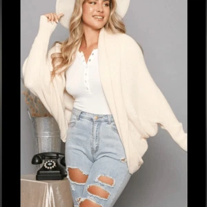 Cotton On cream oversized cardigan size S - Picture 1 of 7