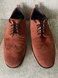 Cole Haan GrandEvolution Budapester Oxford Wildleder Braun Herren Größe 11,5 C26314 H17 - Bild 1 von 14