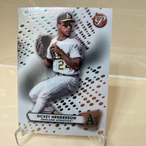 2023 Topps Pristine - #160 Rickey Henderson Oakland Athletics