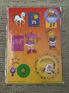 Hallmark 2010 Rainbow Brite Doll and Friends Magnetic Frames 10pcs = 1pk Rare! - Picture 1 of 7