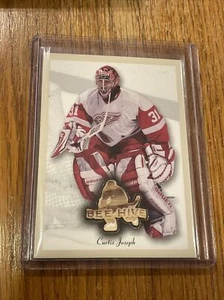 CURTIS JOSEPH 2003 Beehive #BE-14 GAME-USED STICKS BEIGE BORDER RED WINGS MINT - Picture 1 of 3