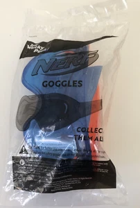 Sonic Wacky Pack Nerf blue and orange GOGGLES brand new and sealed in package - Picture 1 of 3