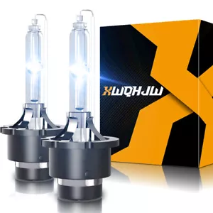 D2R D2C D2S 6000K White Xenon HID Low Beam Fit Socket Headlight Bulbs - Picture 1 of 10