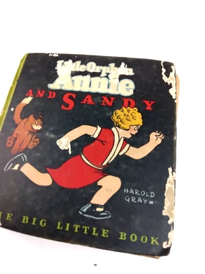 Little Orphan Annie and Sandy (Little Big Book 1933 edition) Foto 1 de 4