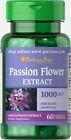 Puritan's Pride Passion Flower Extract 1000 mg 60 Capsules