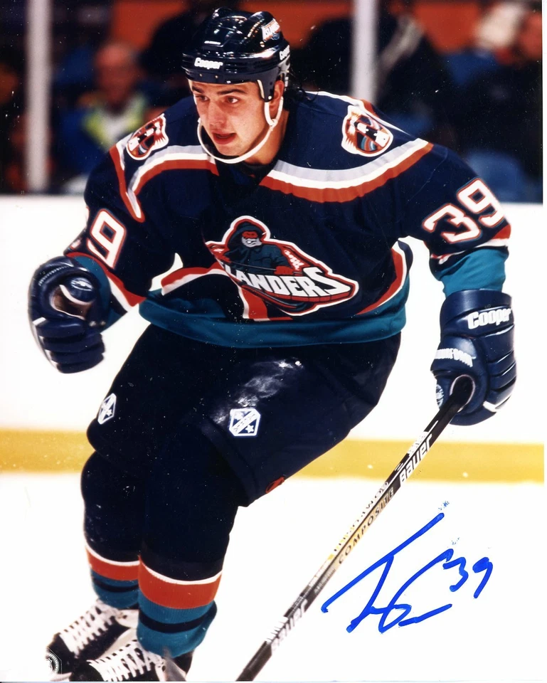 Travis Green Autografiado 8x10 New York Islanders # S330 Foto 1 de 1