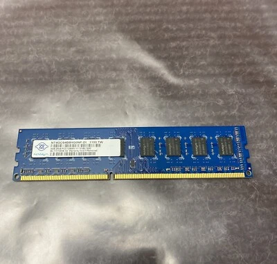 Nanya 4GB 2Rx8 PC3-12800U-11-12-B0 Desktop Memory - Image 1 of 3
